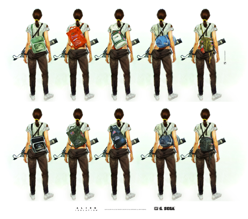 Illustration for article titled Alien: Isolation's Character Art Is Just The Best